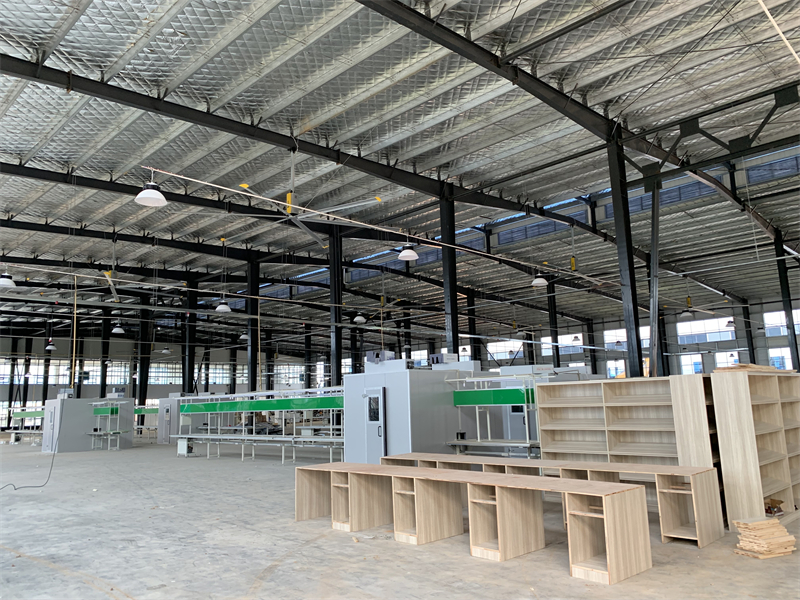 中山某家具工廠工字鋼裝大型風(fēng)扇